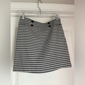 The Limited Herringbone Mini Skirt